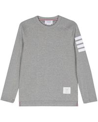 Thom Browne - 4-bar Stripe Sweatshirt - Lyst