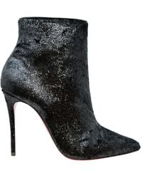 Christian Louboutin - Velours So Kate Booty 100 Ankle Boots - Lyst
