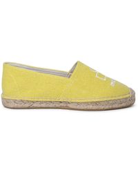 Isabel Marant - 'canae' Yellow Cotton Espadrilles - Lyst