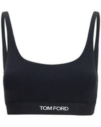 Tom Ford - Black Modal Sport Bra - Lyst