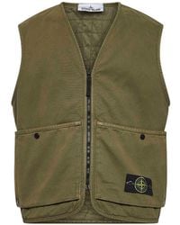 Stone Island - Cotton Vest - Lyst
