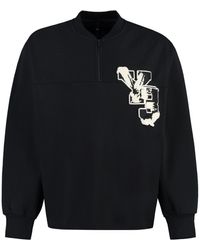 Y-3 - Half Zip Sweatshirt - Lyst