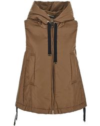 Max Mara - Water-resistant Technical Canvas Gilet - Lyst