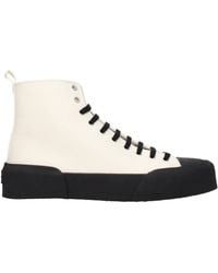 Jil Sander - Fabric High Top Sneakers - Lyst