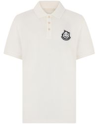 Moncler - Short Sleeve Polo Shirt Cotton - Lyst