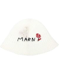 Marni - Crochet Bucket Hat - Lyst