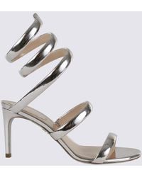 Rene Caovilla - Tone Leather Cleo Sandals - Lyst