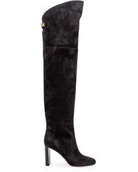 Maison Skorpios - Marylin Suede Leather Boots - Lyst