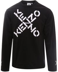 KENZO Long-sleeve t-shirts for Men - Up to 60% off at Lyst.com