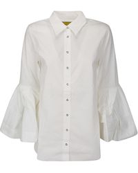 Marques'Almeida - Pleated Puff Sleeve Shirt - Lyst