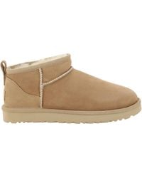 UGG - Classic Ultra Mini Boots Upper: Suede; Sole: Rubber Sandal - Lyst