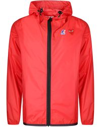 COMME DES GARÇONS PLAY - K-Way Full Zip Jacket - Lyst