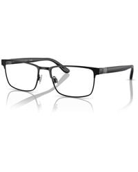 Polo Ralph Lauren - Eyeglasses Rectangle Full Rim, Semi Shiny Frame And Clear Demo Lenses Lens Ph12229304 Sunglasses - Lyst