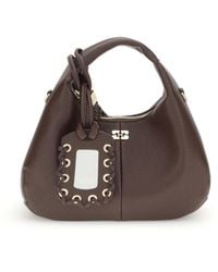 Ganni - Hobo Mini Grained - Lyst