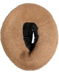 Dolce & Gabbana - Virgin Wool Fur Knitted Capello Hat Nylon Wp - Lyst