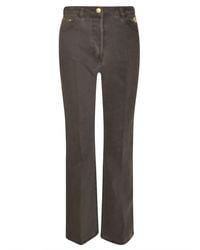 Patou - Button Fitted Jeans - Lyst