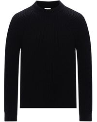 Saint Laurent - Wool Rib-knit Sweater - Lyst