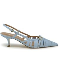 Lella Baldi - Leather Sandals - Lyst