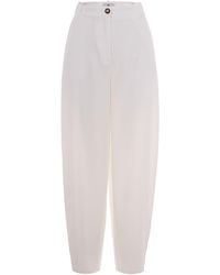 Elisabetta Franchi - Elegant Trousers For - Lyst