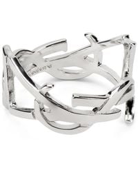 Saint Laurent - Scarf Ring Cassandre Brass Body Jewellery - Lyst