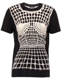 Balmain - T-Shirt With Print - Lyst