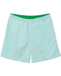 Bottega Veneta - Turquoise Polyamide Swim Short - Lyst