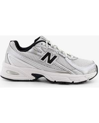 New Balance - 740 Mesh Sneakers With Iconic Contrasting Side Logo - Lyst