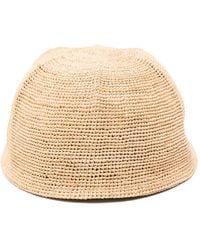 Borsalino - Timothee Rafia Baseball Cap - Lyst