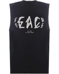 44 Label Group - Tank Top 44Label Group Peace Made Of Cotton - Lyst
