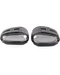 Hogan - Hogan Flat Sandals - Lyst