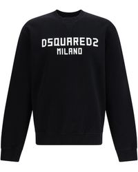 DSquared² - Cool Fit Sweatshirt Cotton; Elastane Sweatshirts - Lyst