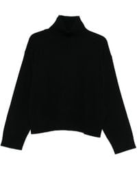 Allude - Sweater With A High Neck - Lyst