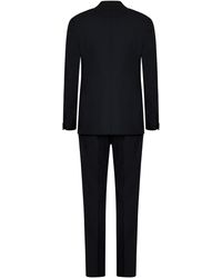 Tom Ford - Ink Cool Wool Groom Tuxedo Suit With Single-Breasted Blazer And Satin Details - Lyst