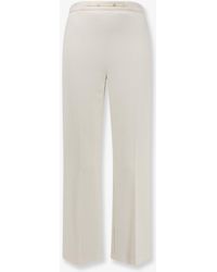 Elisabetta Franchi - Trousers Essentials Polyester - Lyst