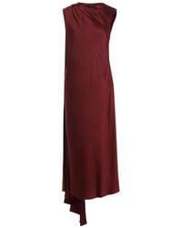 Max Mara - Edolo Silk Midi Dress - Lyst