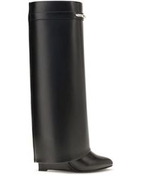 Givenchy - Black Calf Leather Bos Taurus Ankle Boots - Lyst