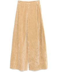 Uma Wang - Trousers Belt-Looped Wide-Leg Trousers - Lyst