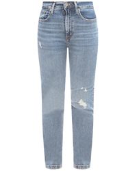 Levi's Denim Slimming Slim Fit Jeans in Blue | Lyst