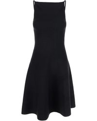 Semicouture - Mini Dress With Open Back - Lyst