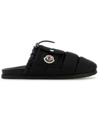 Moncler - Fabric Mon Pocket Slippers - Lyst