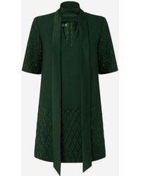 Pinko - T Shirt Style Dress With Rhinestones - Lyst