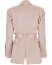 Pinko - Rapa Satin Jacket With Front Satin Closure For - Lyst