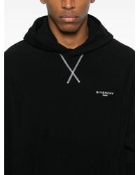 Givenchy - Logo Cotton Hoodie - Lyst