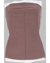 Rick Owens - Wool Bustier Top New Tops - Lyst
