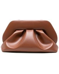 THEMOIRÈ - Bios Ruched Clutch Bag - Lyst