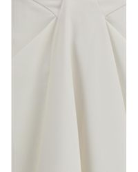 Givenchy - Long Draped Wool And Mohair Skirt - Lyst