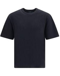 Herno - Black Cotton T - Lyst
