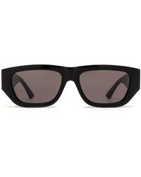Bottega Veneta - Bv1252s Black Sunglasses - Lyst