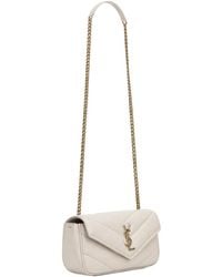 Saint Laurent - Shoulder Bag Loulou Mini Lamb Leather - Lyst