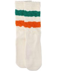 Golden Goose - Striped Knitted Ankle Socks - Lyst